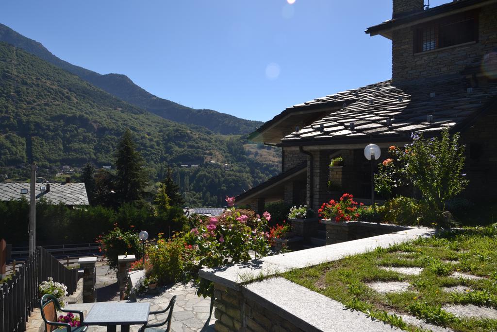 B&B Les Fleurs Gignod Exteriér fotografie